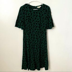 Floral Print Skater Dress